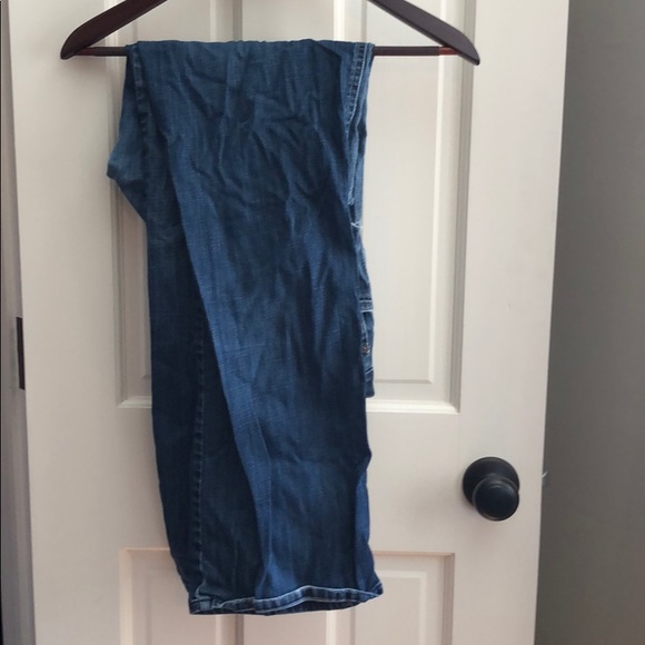 Men’s 7 for all mankind ‘A’ pkt relaxed blue jeans - Picture 6 of 8